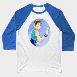 Chun Li Fanart Baseball T-Shirt